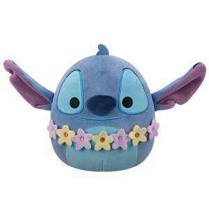 М'яка іграшка Squishmallows Disney Стіч в гавайських леях 17 см (SQDI00731) дитяча іграшка