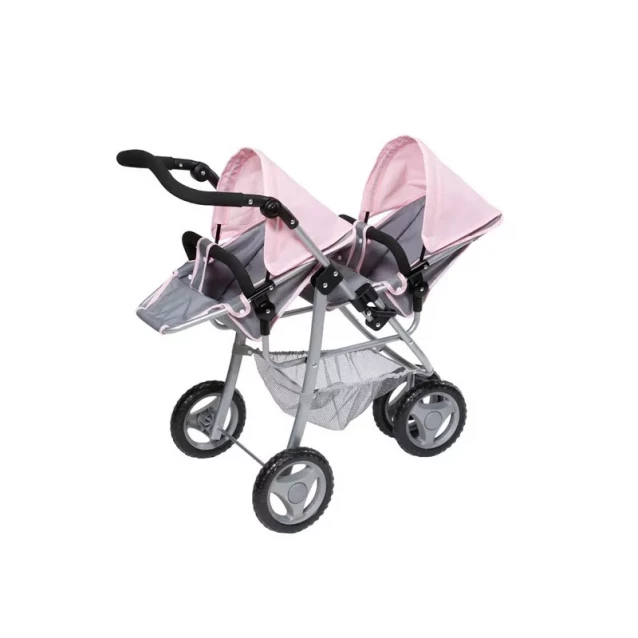 Прогулочная коляска для двойни BABY ANNABELL - ТАНДЕМ трехколесная - 5