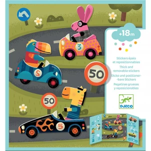 Набор для творчества DJECO Автомобили (DJ09073) детская игрушка