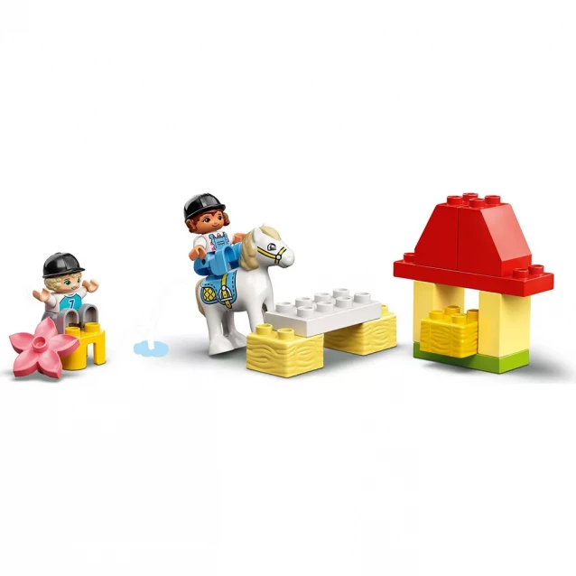 Конструктор LEGO Duplo Стайня і догляд за поні (10951) - 9