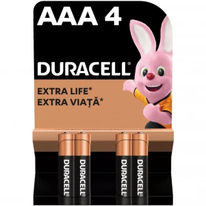 Батарейки лужні Duracell AAA 4 шт (81545421/5005967/5014442) дитяча іграшка