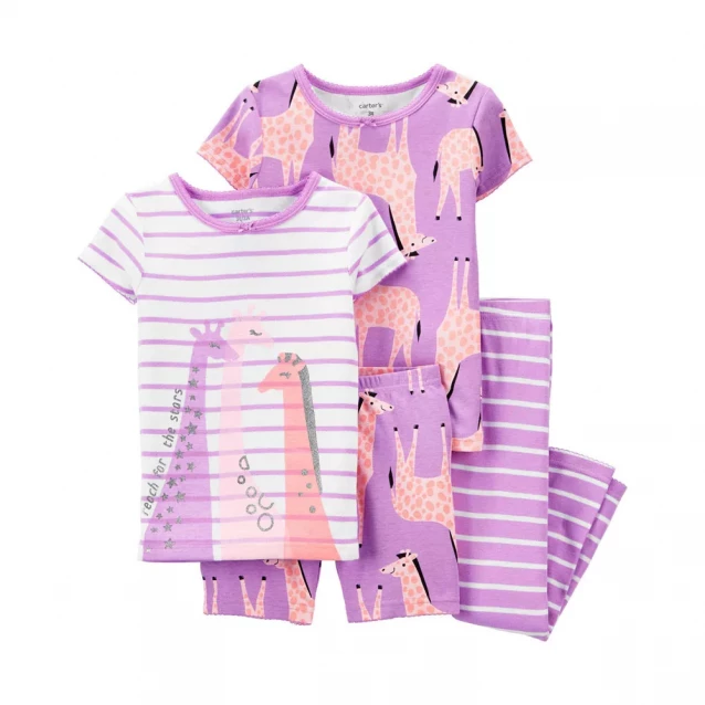 Carter's Комплект пижам для девочки, 1K410810 (2 шт) 69-72 cm - 1