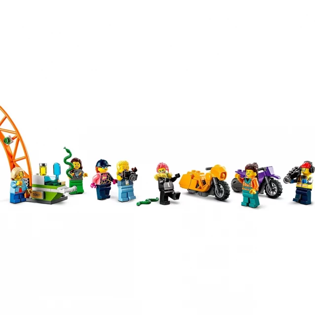 Конструктор LEGO City Stuntz Подвійна петля каскадерської арени (60339) - 10