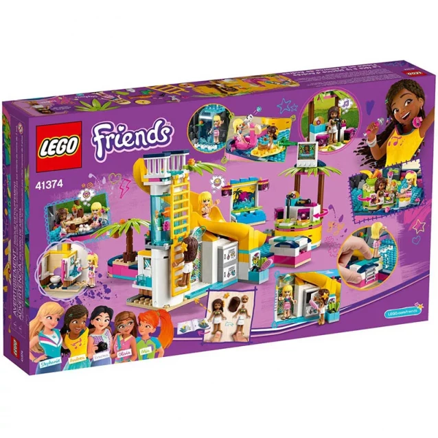 Конструктор LEGO Friends Вечірка Андреа біля басейну (41374) - 2