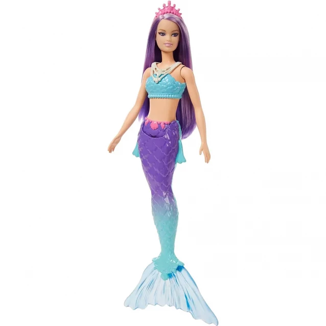 Кукла Barbie Dreamtopia Русалка с пурпурными волосами (HGR10) - 6