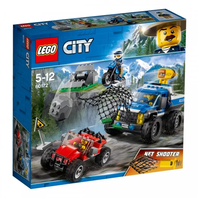 Конструктор LEGO City Погоня На Грунтовій Дорозі (60172) - 4