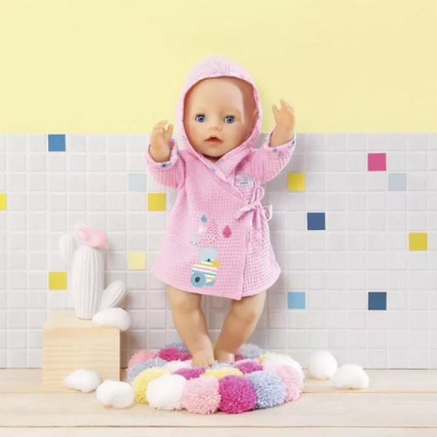 Одежда для куклы BABY BORN - МИЛЫЙ ХАЛАТИК - 1