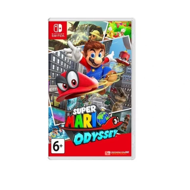 Super Mario Odissey (Nintendo switch, рос. верс.) гра - 1