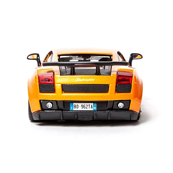 Автомодель Bburago Lamborghini Gallardo Superleggera 2007, оранжевый металлик, 1:24 (18-22108) - 6