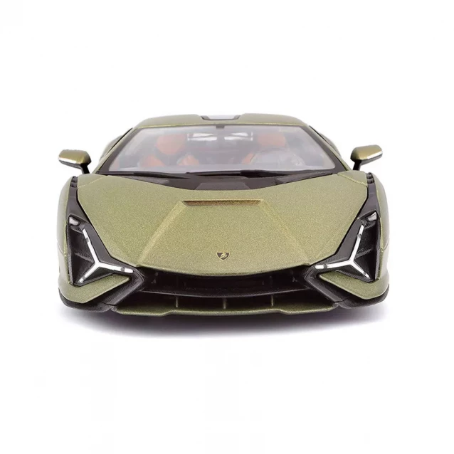 Автомодель Bburago Lamborghini Sian FKP 37 матовый зелёный металлик, 1:18 (18-11046G) - 9