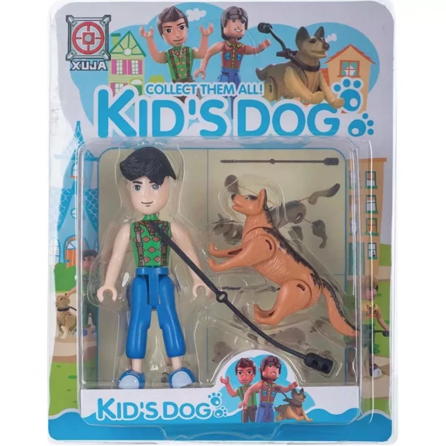Конструктор Kid's Dog фигурка с собакой и аксессуары 6 видов - 2