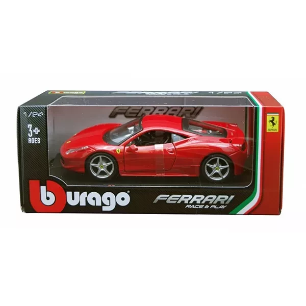 Автомодель Bburago 458 Italia в асорт., 1:24 (18-26003) - 6