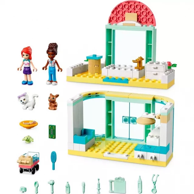 Конструктор LEGO Friends Ветеринарна клініка (41695) - 7