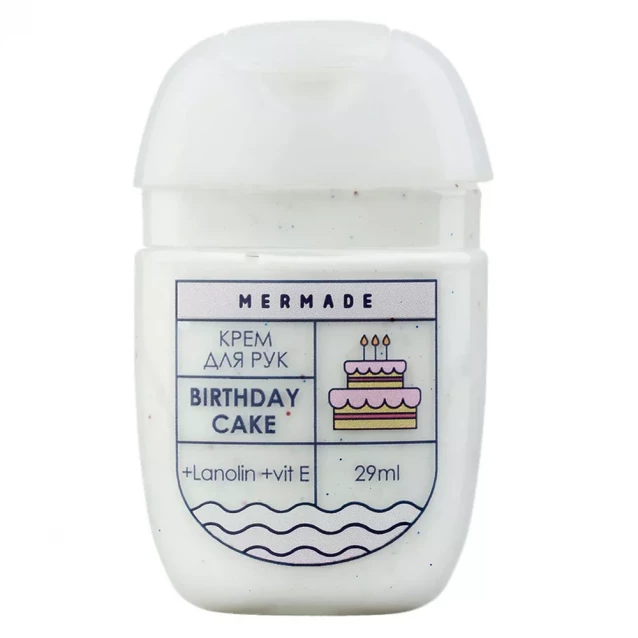 Крем для рук Mermade Birthday Cake 29 мл (910209) - 1