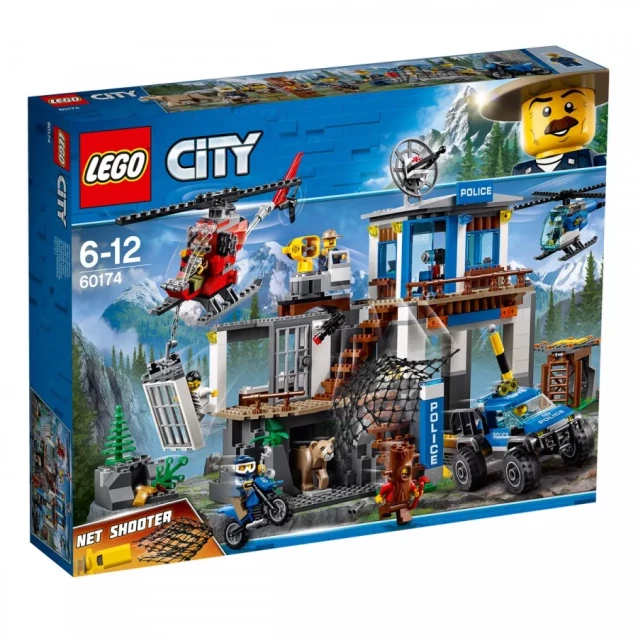 Конструктор LEGO City Штаб-Квартира Горной Полиции (60174) - 2