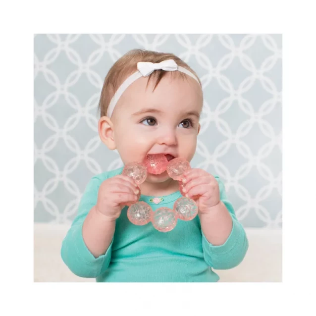 INFANTINO Прорізувач для зубів з водою, рожевий, 206301I - 3