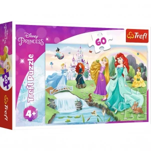 Пазли Trefl Disney Впізнай принцесу 60 ел (17361) дитяча іграшка