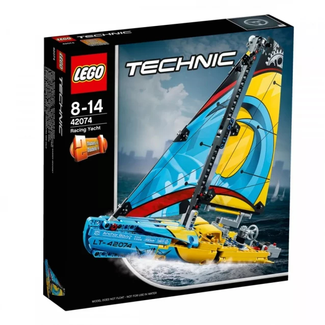 Конструктор LEGO Technic Конструктор Гоночна Яхта (42074) - 6