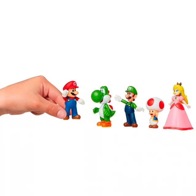 Набор фигурок Super Mario Марио и друзья 6 см (400904) - 3