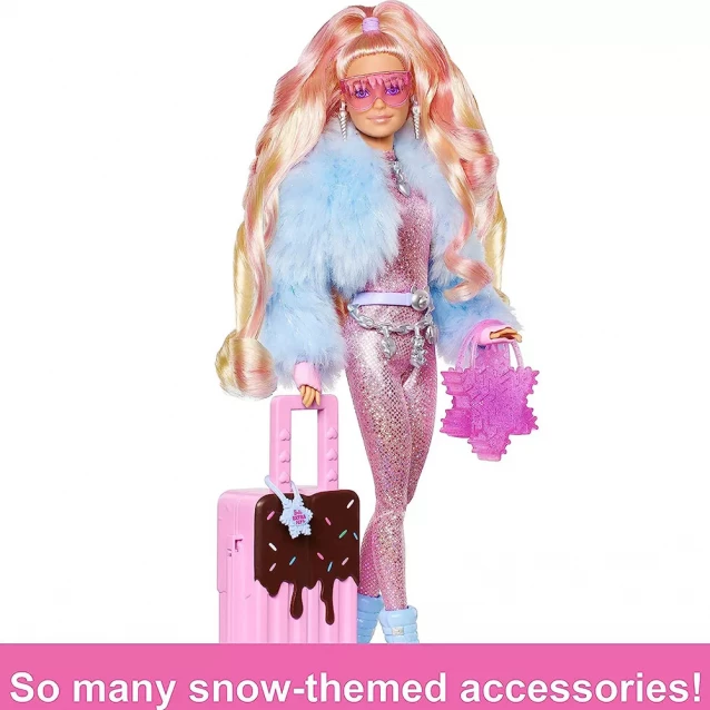 Лялька Barbie Extra Fly Зимова красуня (HPB16) - 4