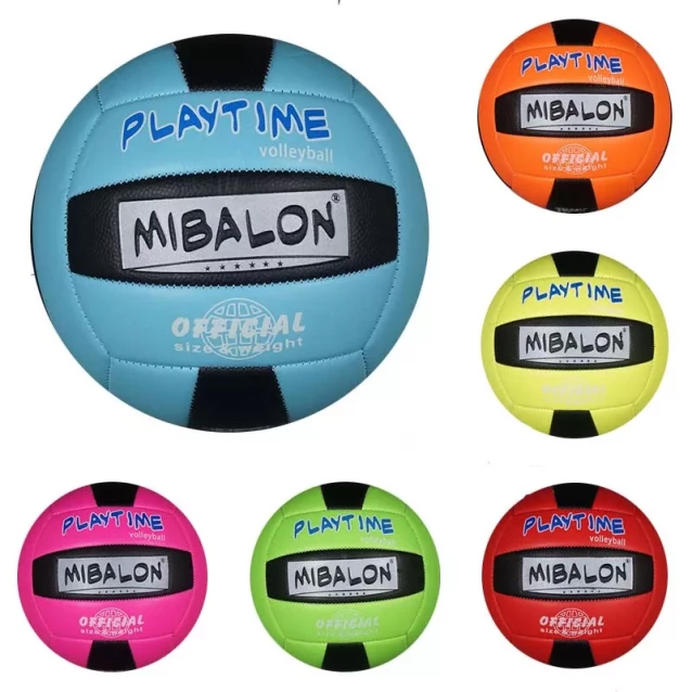 DANKO TOYS Мяч волейбольный 60 280-300 грамм, 18 панелям, 6 цветов - 1