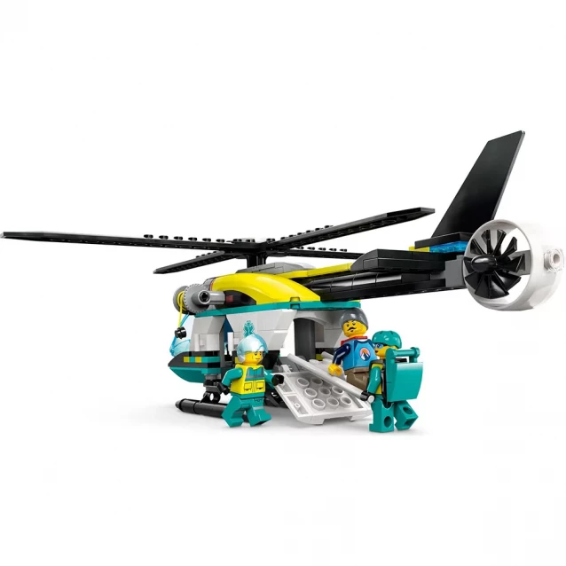 Конструктор LEGO City Гелікоптер аварійно-рятувальної служби (60405) - 4