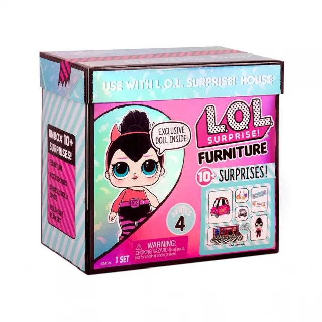 Лялька L.O.L. SURPRISE! серії Furniture - Перчинка з Автомобілем (572619) - 8