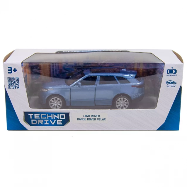 Автомодель TechnoDrive Land Rover Range Rover Velar синя (250308) - 11