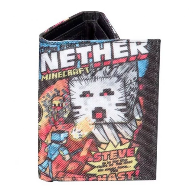 JINX Minecraft Гаманець Tales from the Nether Tri-Fold Wallet-N/A-MultiColor - 1
