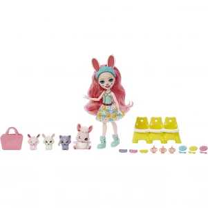 Лялька Enchantimals Друзі-малята Кролик Брі та Твіст (HLK85) лялька