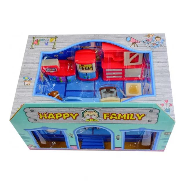 MANXS HAPPY FAMILY Ігровий набір меблі, в коробці 25.5×16×18 см - 4