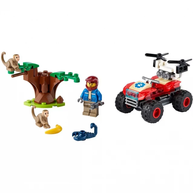 Конструктор LEGO Квадроцикл для спасения диких животных (60300) - 6