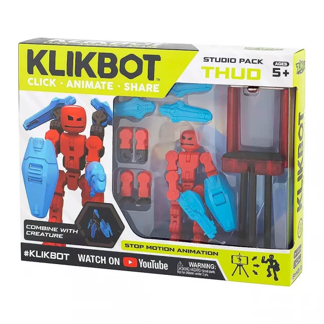 Набір для анімаційної творчості Stikbot & Klikbot S1 Студія (TST2600Blu) - 2