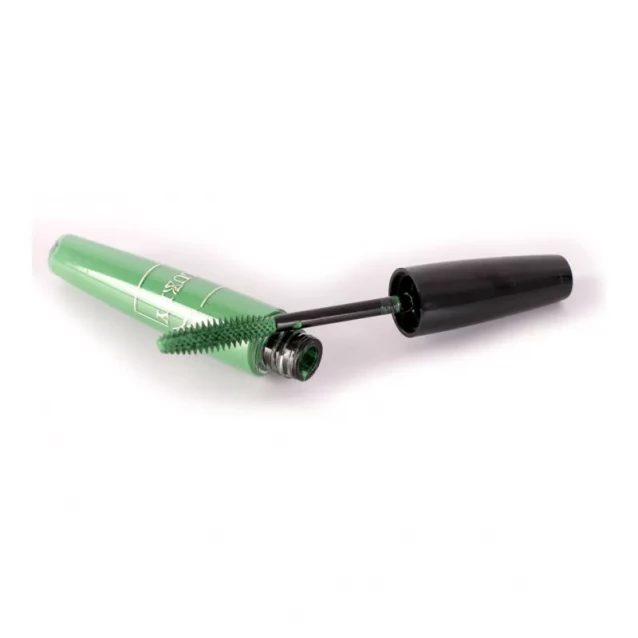 Тушь для ресниц, цвет зеленый, 8мл, кисточка силиконовая - 3