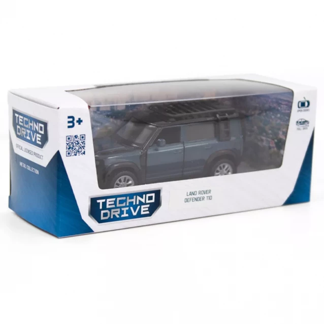 Автомодель TechnoDrive Land Rover Defender 110 синя (250290) - 12