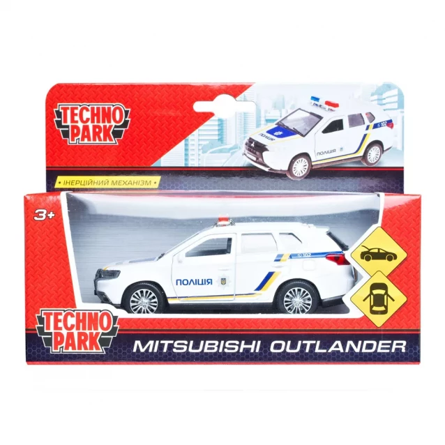 Автомодель TECHNOPARK Mitsubishi Outlander Police 1:32 (OUTLANDER-POLICE) - 2