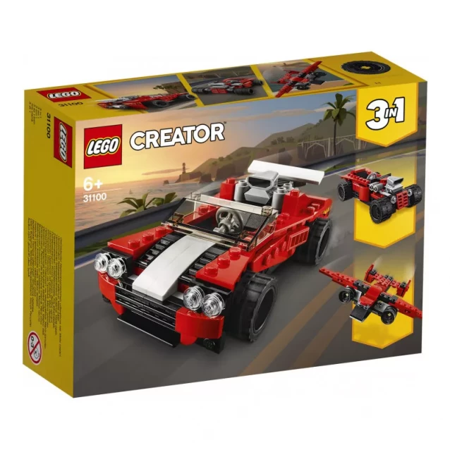 Конструктор Lego Creator Спортивний автомобіль (31100) - 1