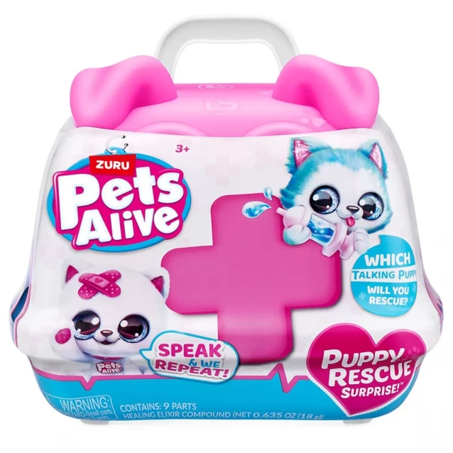 Інтерактивна іграшка Pets & Robo Alive Pet Shop Surprise Повторюшка-сплюшка в асортименті (9532) - 1