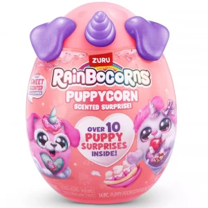 М'яка іграшка Rainbocorns Puppycorn Scented Surprise Цуценя біле з рожевим (9298B) дитяча іграшка