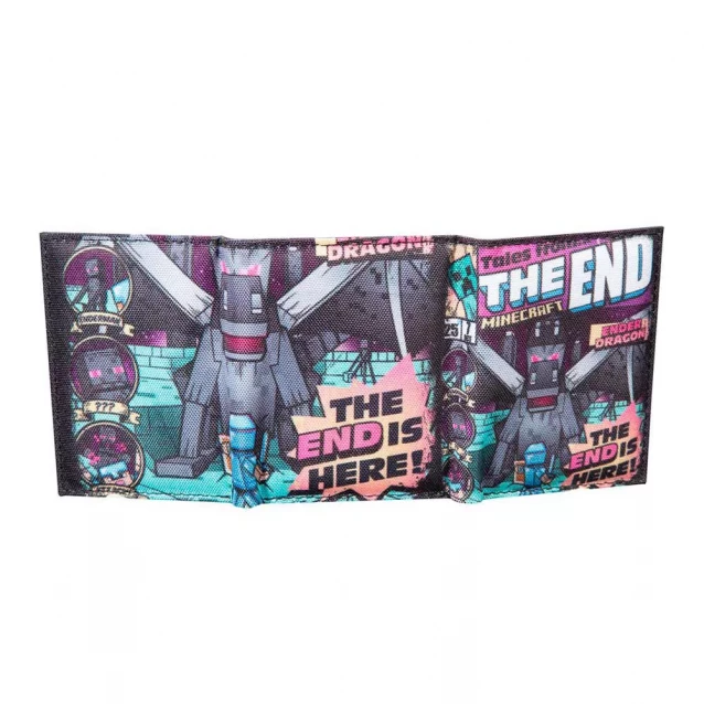 JINX Minecraft Кошелек Tales from the End Tri-Fold Wallet-N/A-MultiColor - 2