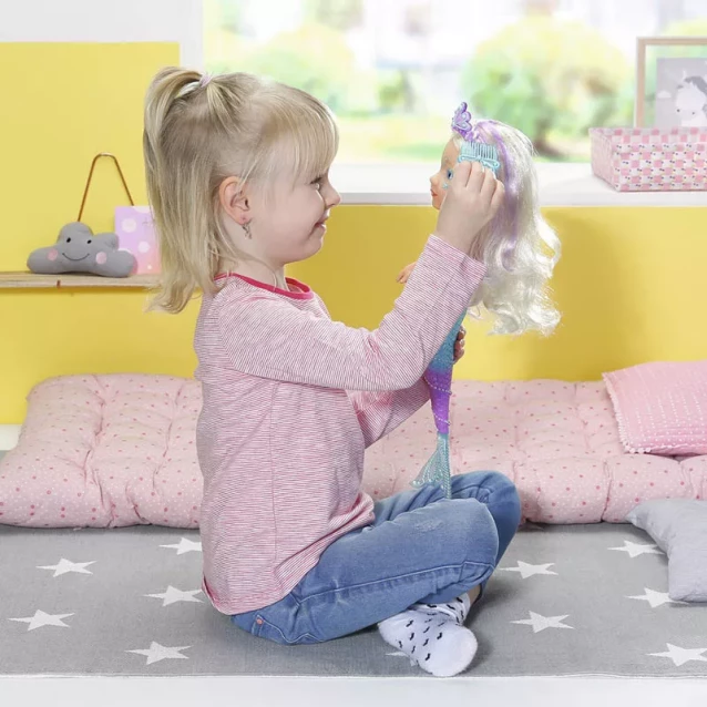 Интерактивная кукла BABY BORN - СЕСТРИЧКА-РУСАЛОЧКА (32 см, с аксессуарами) - 2