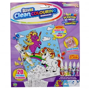 Ароматний набір для творчості Scentos Clean Colouring Чарівний світ (20210) дитяча іграшка