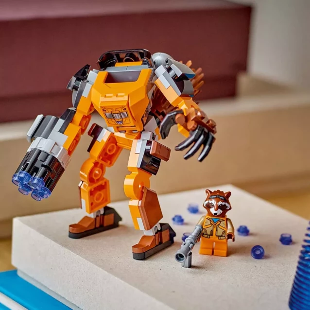 Конструктор LEGO Super Heroes Робоброня Єнота Ракети (76243) - 8