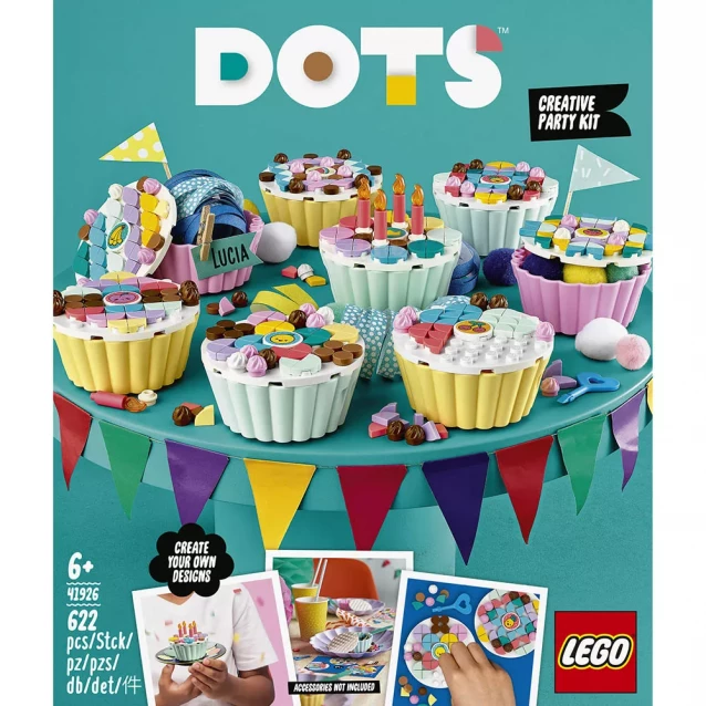 Конструктор LEGO Dots Творческий Праздничный Набор (41926) - 7