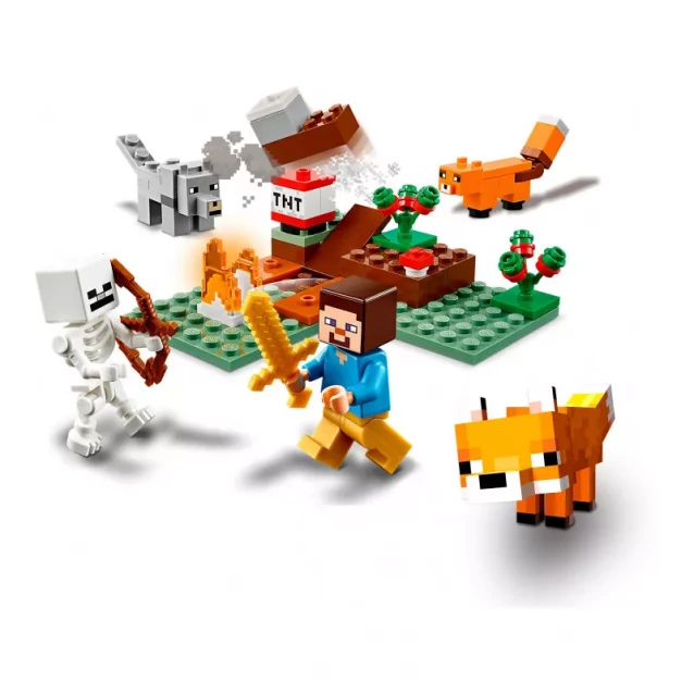 Конструктор LEGO Minecraft Пригоди в тайзі (21162) - 3