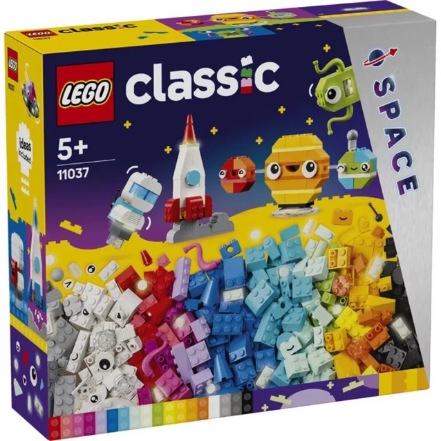 Конструктор LEGO Classic Творчі космічні обʼєкти (11037) - 1