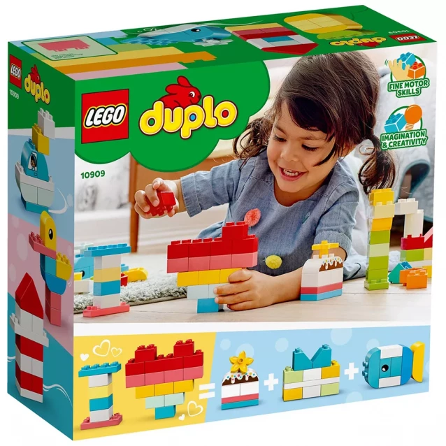 Конструктор LEGO Duplo Коробка-серце (10909) - 4