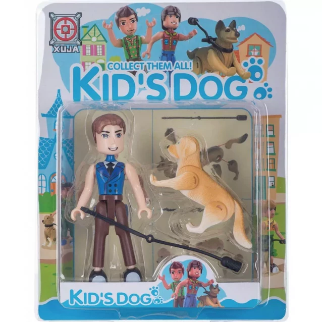Конструктор Kid's Dog фигурка с собакой и аксессуары 6 видов - 5