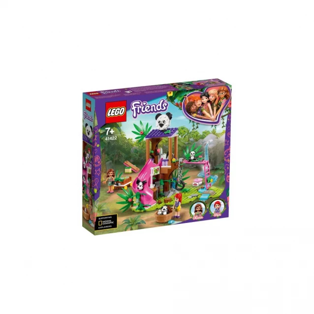 Конструктор LEGO Friends Будиночок панди на дереві в джунглях (41422) - 1