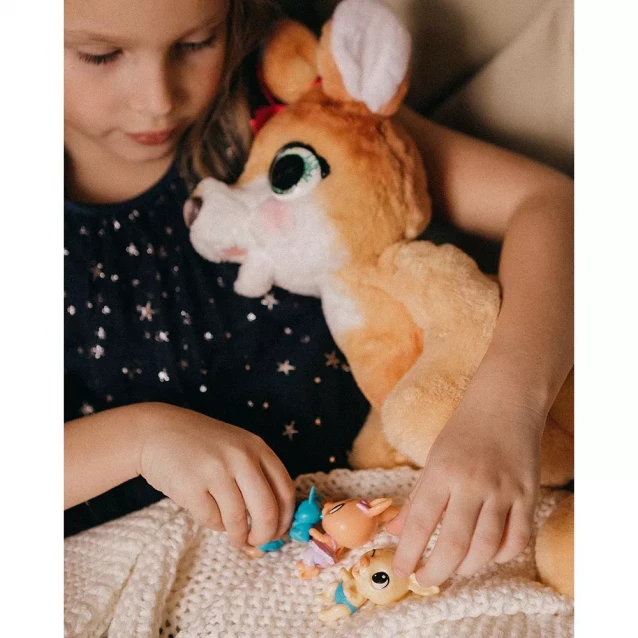Інтерактивна іграшка FurReal Friends Кенгуру Мама Джозі з дитинчатами (E67245L0) - 5